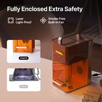Graveur laser portable de bureau XTool F2 avec extension automatique du plateau, grande surface de gravure laser pour cadeaux personnalisés et artisanat DIY
