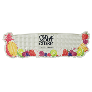 Alfombrilla de barra de silicona con aislamiento antideslizante de color personalizado con forma personalizada impresa UV ecológica para uso en cocina y restaurante - Product Image 1