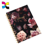 Classeur à couverture rigide a5 personnalisé, cahier de journal à spirale personnalisé