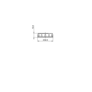Flacon rond de 100 ml pour poudres fines avec tamis - Product Image 4