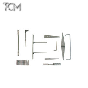 La corbata <span class=keywords><strong>de</strong></span> anclaje <span class=keywords><strong>de</strong></span> chapa <span class=keywords><strong>de</strong></span> mampostería se utiliza <span class=keywords><strong>para</strong></span> anclar la chapa <span class=keywords><strong>de</strong></span> <span class=keywords><strong>ladrillo</strong></span> a un perno <span class=keywords><strong>de</strong></span> metal, utilizado junto con las corbatas triangulares. - Product Image 1