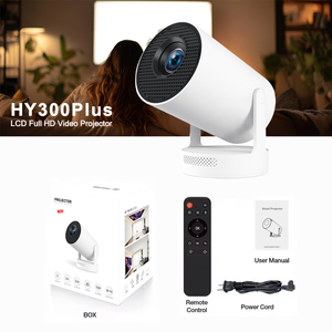 Dazzler hy300 Cộng Với Siêu Ngắn Ném 4K Projector-Di Động Thông Minh Nhà Rạp Chiếu Phim Với <span class=keywords><strong>Android</strong></span> <span class=keywords><strong>Wifi</strong></span> Bluetooth Cho Phim Imax - Product Image 6