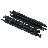 Collection de tiges de forage spirales en acier au carbone de haute qualité - Tuyaux de forage à vis pour l'exploitation minière dans toutes les conditions géologiques