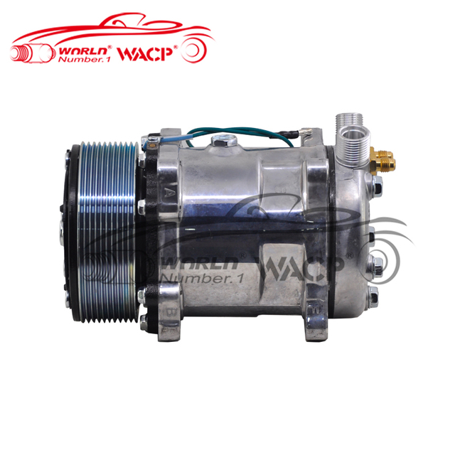 5H14 10PK Ac Aircon Compressor Spare Parts for Universal Truck 24V DC Air Conditioner Car Compressor WXUN003