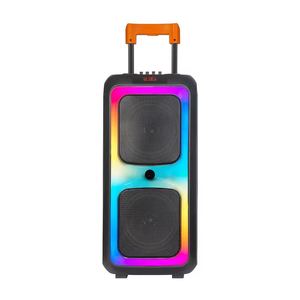 Excellent système de sonorisation <span class=keywords><strong>DJ</strong></span> RVB NDR-1097 avec batterie, haut-parleur audio sans fil de 8 pouces pour fêtes en extérieur - Product Image 1