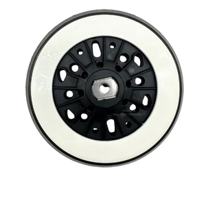 Plaque de ponçage professionnelle à crochets et boucles, 6 pouces, en mousse PU, dureté moyenne, pour ponceuse orbitale aléatoire - Product Image 3