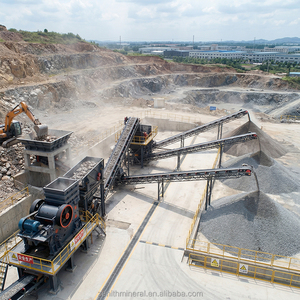 Trituradora de rocas para minería, trituradora de mandíbulas móvil con criba vibratoria - Product Image 5