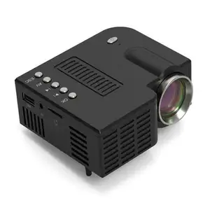 Proyektor Video Portabel Mini UC28C, Proyektor Pemutar Media LCD 16:9 untuk Ponsel Pintar