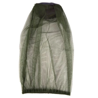 Amante al aire libre Seguridad Mosquito Head Mesh Nets Fly Bug Screen Net para cara Cuello Noseeeums Bolsa de transporte para la mayoría de los tamaños Sombreros Gorras