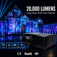 Projecteur Immersif Abordable 20000 Lumens, Projecteur Laser 3LCD pour la Cartographie Muséale et les Expositions Numériques