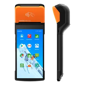 קופה SUNMI V2 פרו 4G NFC כף יד אנדרואיד קופה V2PRO כל אחד מסעדה ביל נייד מסוף קופה מכונה נקודת מכירה מערכות