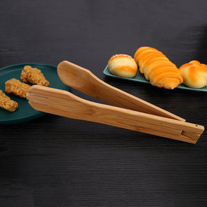 Pinces à barbecue <span class=keywords><strong>en</strong></span> bambou, grandes, de qualité alimentaire, jetables, <span class=keywords><strong>mini</strong></span> pinces magnétiques <span class=keywords><strong>en</strong></span> bambou, pinces à nourriture - Product Image 3