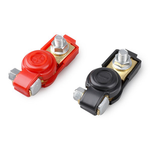 <b>Battery</b> <b>Terminal</b> Connector Red Black Pure Copper <b>Battery</b> Clips With Protective Cover For Automotive Use - Product Image 3