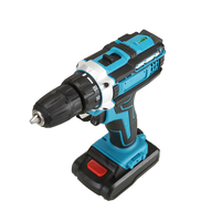 Perceuse-visseuse sans fil RYNEX OEM 21V à vitesse variable, mandrin auto-serrant 10 mm, batterie lithium, perceuse électrique pour bricolage domestique