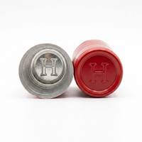 Capsule de vin rouge mate de qualité supérieure, texture nid d'abeille, logo personnalisé, fermeture thermorétractable pour spiritueux, whisky, vodka, usine