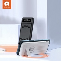 Chargeur de batterie externe haute capacité 20000 mAh avec 3 ports intégrés (USB-A, USB-C, Micro-USB)