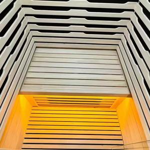 Sauna de Infrarrojos de Lujo para 2 Personas, Personalizable, de Madera de Abeto, para Interiores, Venta al por Mayor - Product Image 5