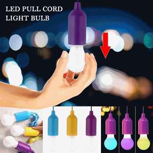 Lampe Led colorée à cordon de traction, lampe de camping en plein air, lampe de nuit d'urgence portable avec cordon de 1.5M et durée de vie de 25000 heures - Product Image 5