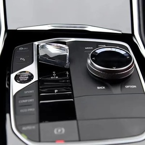 BMW G20 G12 i3 G28 i4 G26 i7 G70 ix3 G08 X5 G05 X6 G06 X7 G07 2023 2024用オリジナルスタイルメタルベースクリスタルギアシフトノブ - Product Image 3