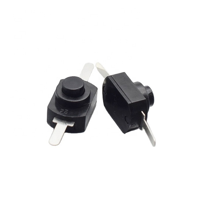 30V on OFF Locked Push Button Switch for Flashlight