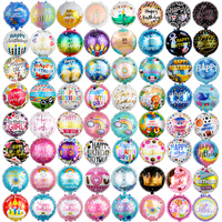 5 pouces anniversaire espagnol feuille ballons joyeux anniversaire fête décoration aluminium Film Feliz Cumpleanos ballon fournitures jouets