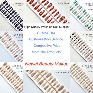 Vente en gros 10Pcs Court Carré Ambre Motifs <span class=keywords><strong>Faux</strong></span> Ongles Coloftul <span class=keywords><strong>Pastel</strong></span> Oeil de Chat Presse sur Ongles pour Femmes - Product Image 6