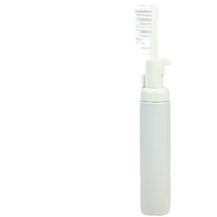 60 80 100 mL Botol Busa Sisir Dua-dalam-Satu (PET/Plastik) Anti Tumpah