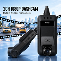 Caméra de tableau de bord double canal 1080P avec GPS 4G intégré, audio en option, capteur G, WiFi et Bluetooth pour la surveillance des flottes de taxis
