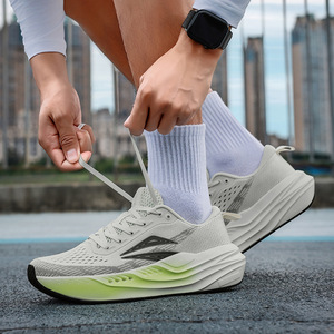 Chaussures de course légères unisexes, dessus en mesh, semelle en caoutchouc, baskets de jogging athlétiques - Product Image 1