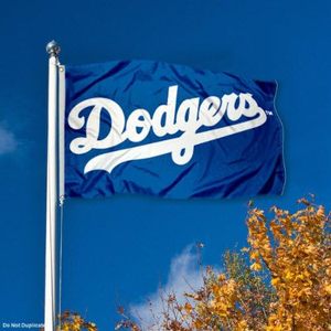 <span class=keywords><strong>Drapeau</strong></span> pliable en polyester des Dodgers de <span class=keywords><strong>Los</strong></span> <span class=keywords><strong>Angeles</strong></span> 3x5 pour l'entrée ou la Journée du <span class=keywords><strong>drapeau</strong></span> - Product Image 3