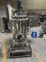Homogénéisateur chauffant en acier inoxydable 1000L, moteur AC 36kW, machine automatique pour la fabrication de cosmétiques, de savons et d'aliments