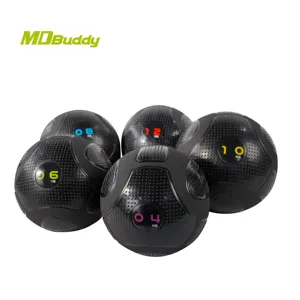 MDBuddy PVC ağır egzersiz gücü kum topu içinde Slam topu