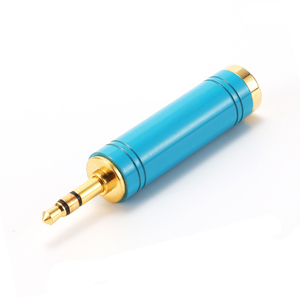 Bộ chuyển đổi nữ mạ vàng 3.5mm đến 6.5mm (1/4 ")-Bộ chuyển đổi giắc cắm âm thanh HIFI cho tai nghe/Bộ khuếch đại/phòng thu âm - Product Image 2