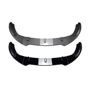 Amp-Z Front Bumper Lip <b>Splitter</b> Carbon Fiber Texture Matte Finish For Volkswagen Golf 5 Mk5 Gti Jetta Mk5 Gli - Product Image 5