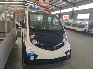 Vehículo de patrulla eléctrico de 5 asientos para universidades y campus Operación silenciosa Motor potente Discreto <span class=keywords><strong>Coche</strong></span> de autobús turístico de seguridad - Product Image 6