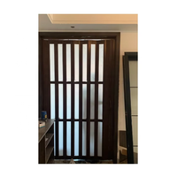 Porte pliante en PVC avec verre opaque pour cuisine