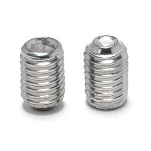 China Wholesale Stainless Steel 304/316 DIN916 Metric M3-M24 Hex Socket Cup Point Grub <strong>Set</strong> <strong>Screws</strong> - Product Image 1