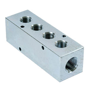 <span class=keywords><strong>2</strong></span> <span class=keywords><strong>3</strong></span> 4 5 6 7 8 9 10 voies en acier inoxydable, laiton aluminium vannes de collecteur d'air pneumatique - Product Image 5