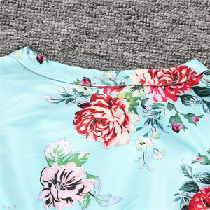 Ropa para Niños, Monos de Algodón, Lindos Monos para Bebés, Pijamas Florales para Niñas, Venta al por Mayor - Product Image 5