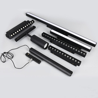 Nouveau Design de Rail magnétique DC48V Rail magnétique de sécurité COB plafonnier linéaire Led Rail