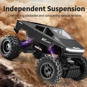 SJY-HB-P14A11~P14A13 Voiture RC d'escalade 8 km/h 4x4 à l'échelle 1/14, camion télécommandé 2,4 GHz tout-terrain, véhicule pour cadeau d'enfant - Product Image 4