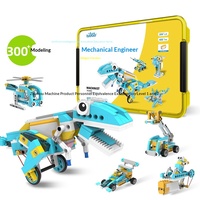 Robot Programable Educativo, Versión Power Education, en Forma de Animal, de Plástico, Funciona con Pilas, Bloques de Construcción Educativos de Ciencia, para Niños