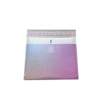 Nouvelle tendance Logo personnalisé coloré Girly Style Poly sac feuille bulle Mailer pour vêtements cosmétique