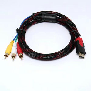 HDTV de alta definición <span class=keywords><strong>a</strong></span> 3RCA 1080P <span class=keywords><strong>HDMI</strong></span> macho <span class=keywords><strong>Cable</strong></span> <span class=keywords><strong>a</strong></span> <span class=keywords><strong>AV</strong></span> 3RCA 3 RCA macho Audio Video Converter <span class=keywords><strong>Cable</strong></span> <span class=keywords><strong>adaptador</strong></span> - Product Image 4