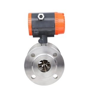 Débitmètre à turbine numérique industriel à bride 4-20 mA pour eau pure et huile, personnalisable et intelligent - Product Image 1