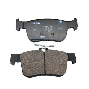 Plaquettes de frein Nda Ga8135(9) semi-métalliques pour Honda Civic, pièce de rechange arrière 43022 Tba A03 - Product Image 5
