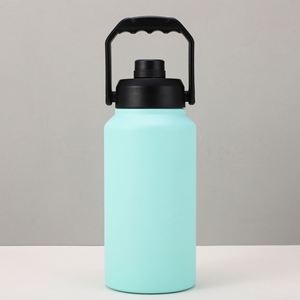 Termo de Acero Inoxidable de 128 oz (1 Galón), Botella de Agua con Aislamiento al Vacío de Doble Pared, con Pajita y Tapa - Product Image 5