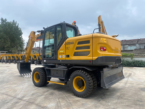 Top Chine marque <span class=keywords><strong>15t</strong></span> pelle sur pneus XE155WGA matériel de construction de terrassement meilleur prix qualité pelle sur pneus - Product Image 4