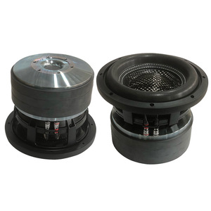 Subwoofer 8 pouces à double bobine vocale, trois circuits magnétiques, haute puissance, sortie mono audio pour voiture, diaphragme non en papier D8 - Product Image 1