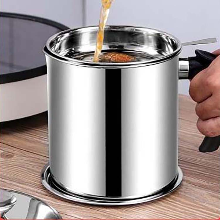 Герметичный масляный фильтр из нержавеющей стали, емкость для хранения масла с мелким сетчатым фильтром